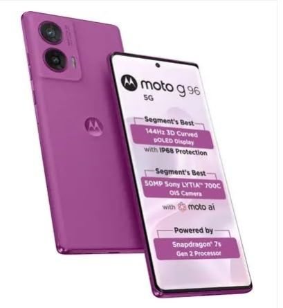 MOTOROLA G96 5G (8 GB, 128 GB, PANTONE CATTLEYA ORCHID)