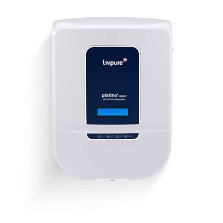LIVPURE PLATINO+ COPPER 2000 (RO+UV+UF+MINERALIZER) 6.5 LITRE 8 STAGE