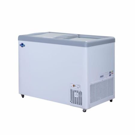 ROCKWELL SFR350GT (GLASS TOP, 315L, DISPLAY FREEZER, DOUBLE DOOR)