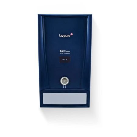 LIVPURE BOLT+ COPPER (RO+UF+MINERALIZER+COPPER) 7 LITRE 7 STAGE