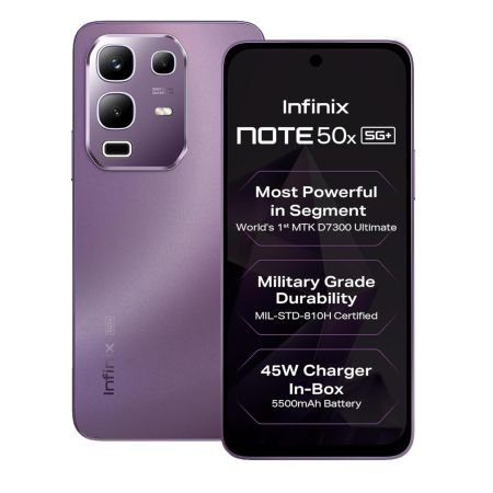 INFINIX NOTE 50X 5G (8 GB, 128 GB, ENCHANTED PURPLE)