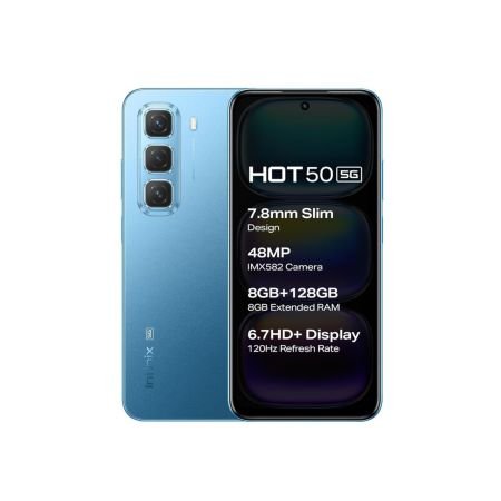 INFINIX HOT 50 5G (8 GB, 128 GB, VIBRANT BLUE)