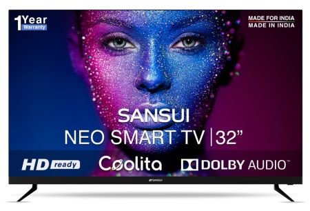 SANSUI JSG/JSWP32CSHD (32 INCH, SMART LED TV)