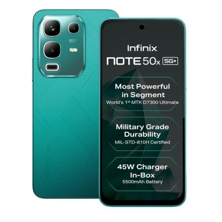 INFINIX NOTE 50X 5G (8 GB, 128 GB, SEA BREEZE GREEN)
